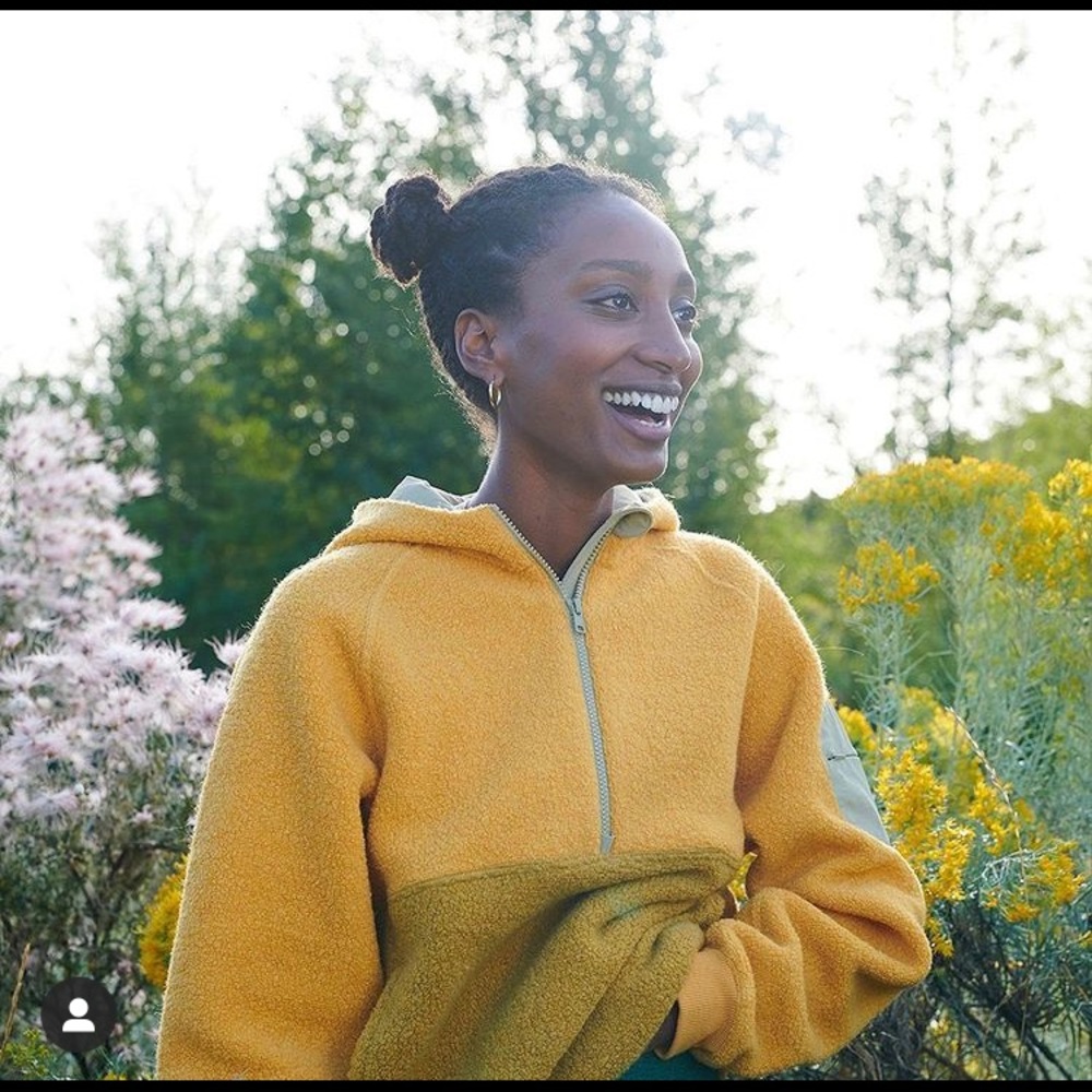 Outdoor voices megafleece XL yellow